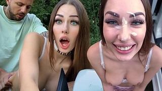 risky public nudity drive & doggystyle sex (i don't give a fuck) - shaiden rogue